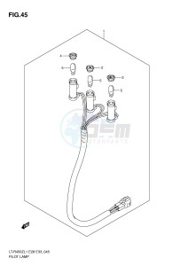 LT-R450 (E28-E33) drawing PILOT LAMP