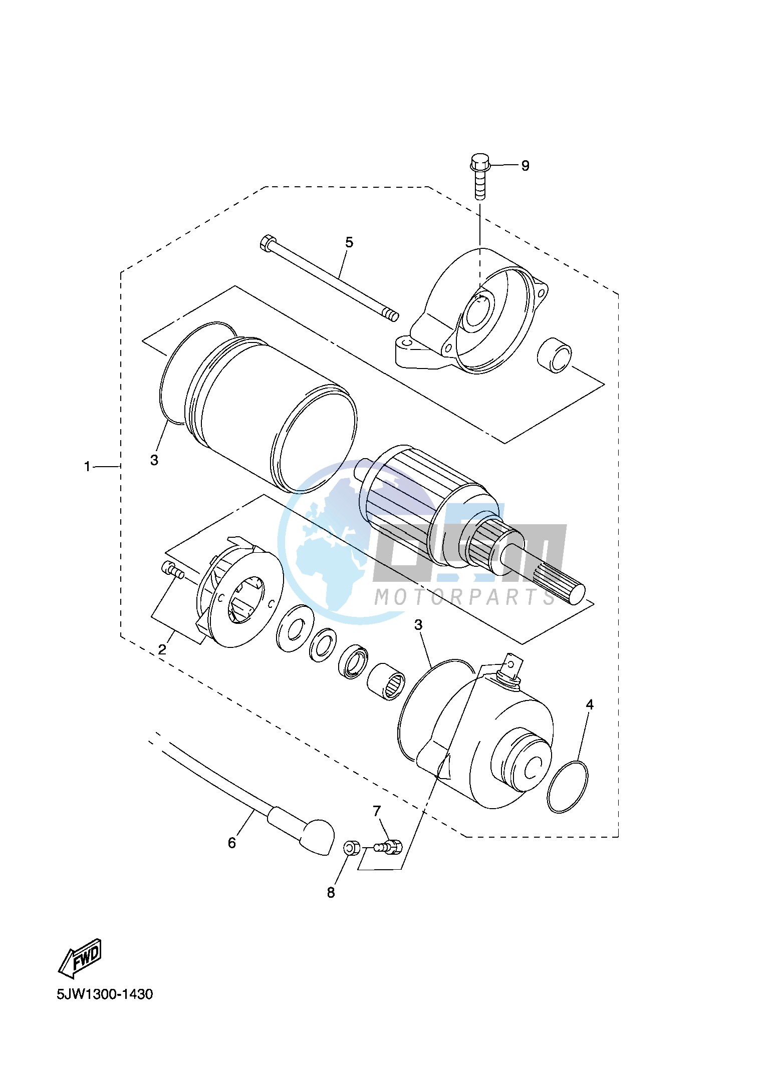 STARTING MOTOR