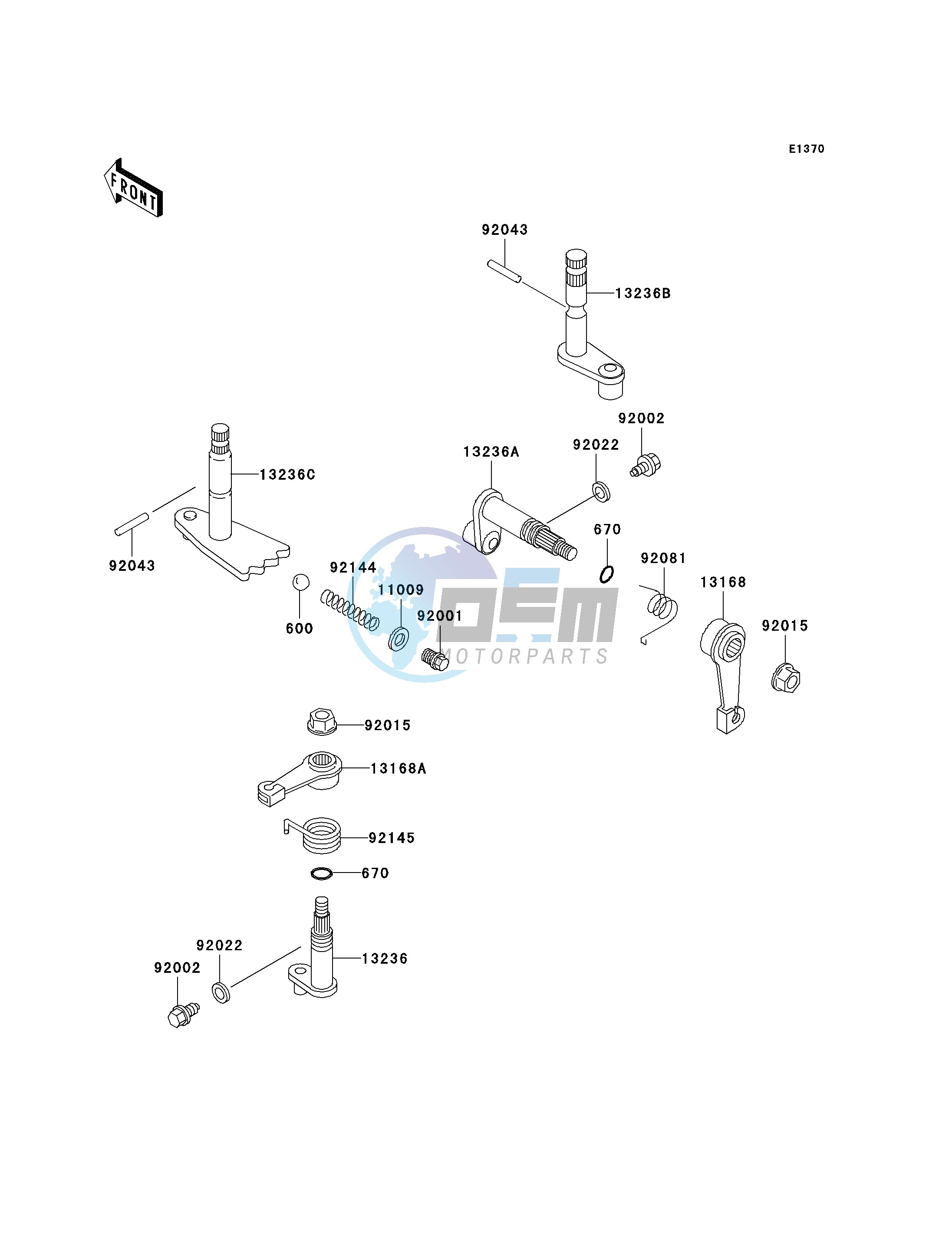 GEAR CHANGE MECHANISM