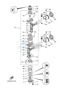 9-9F drawing CRANKSHAFT--PISTON