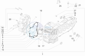 MP3 400 ie drawing Crankcase