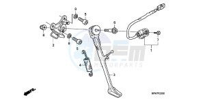 CB1000RAB drawing STAND