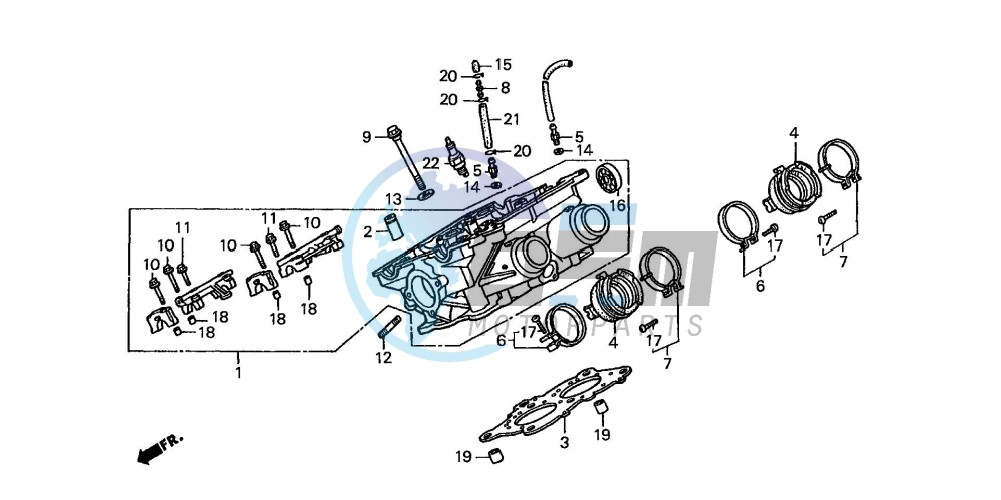 RIGHT CYLINDER HEAD