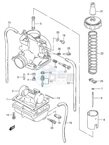 DS80 (E3-E28) drawing CARBURETOR