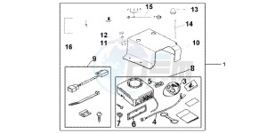 CBF1000FAB drawing AVERTO ALARM KIT