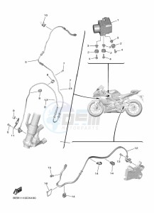 YZF690-U YZF-R7 (BJT1) drawing ELECTRICAL 3