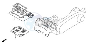 FJS600A SILVER WING drawing GASKET KIT A