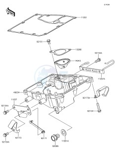 Z650 ER650HJF XX (EU ME A(FRICA) drawing Oil Pan