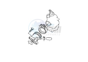 SENDA SM EURO2 - 125 cc drawing INTAKE MANIFOLD