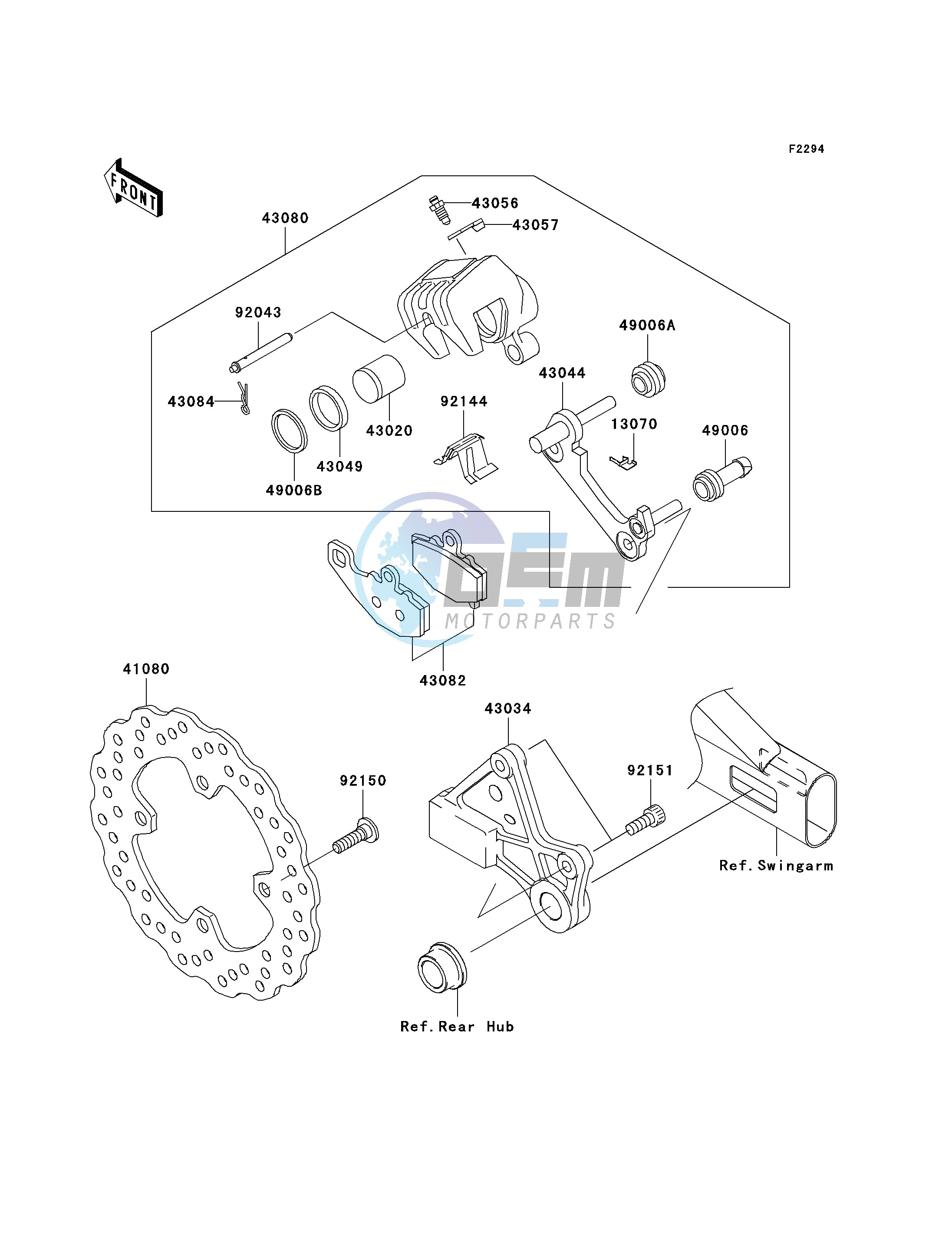 REAR BRAKE