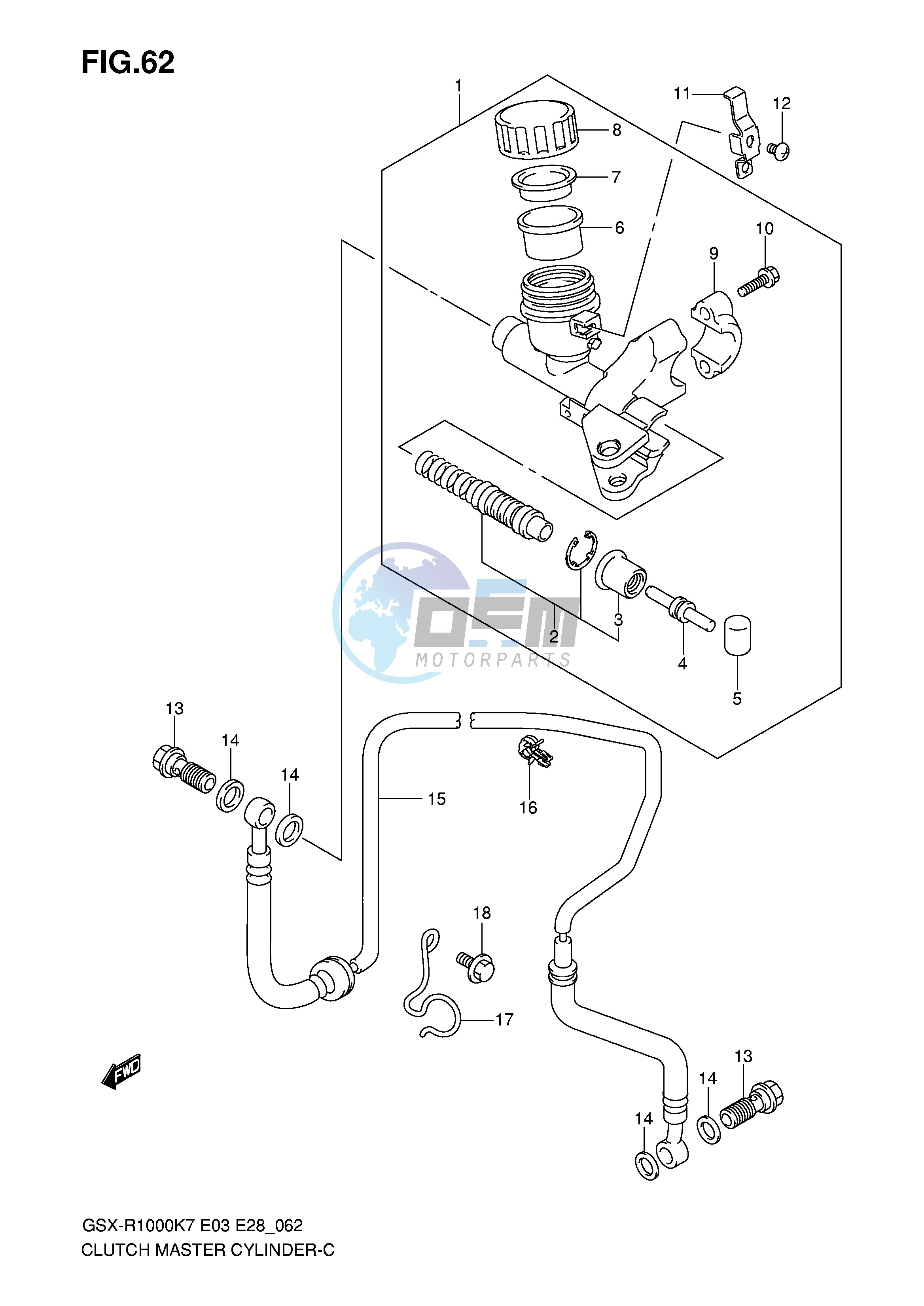 CLUTCH MASTER CYLINDER