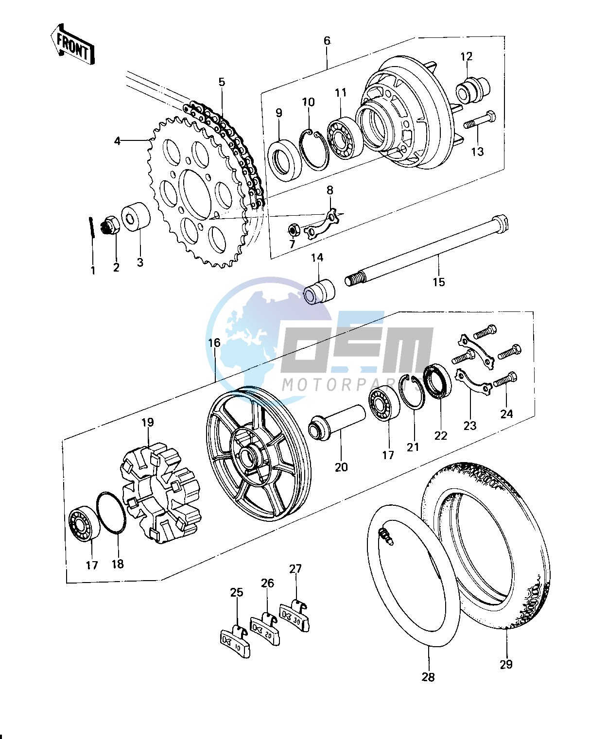 REAR WHEEL_TIRE_HUB_CHAIN