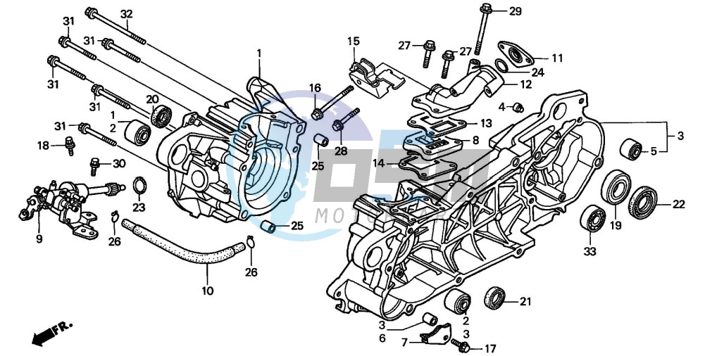 CRANKCASE/OIL PUMP