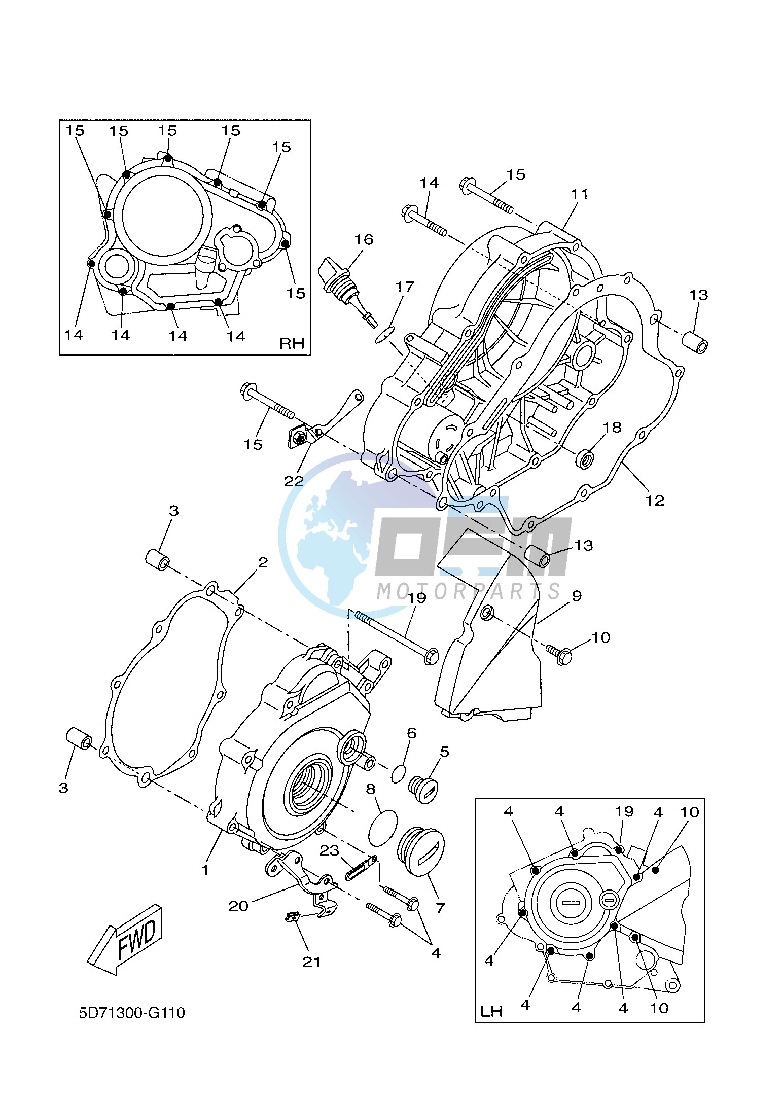 CRANKCASE COVER 1