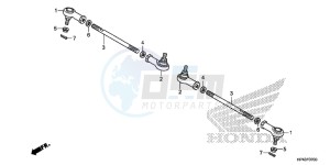 TRX420FMD TRX420 Europe Direct - (ED) drawing TIE ROD