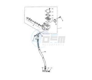 VITY 125 drawing FRONT MASTER CYLINDER