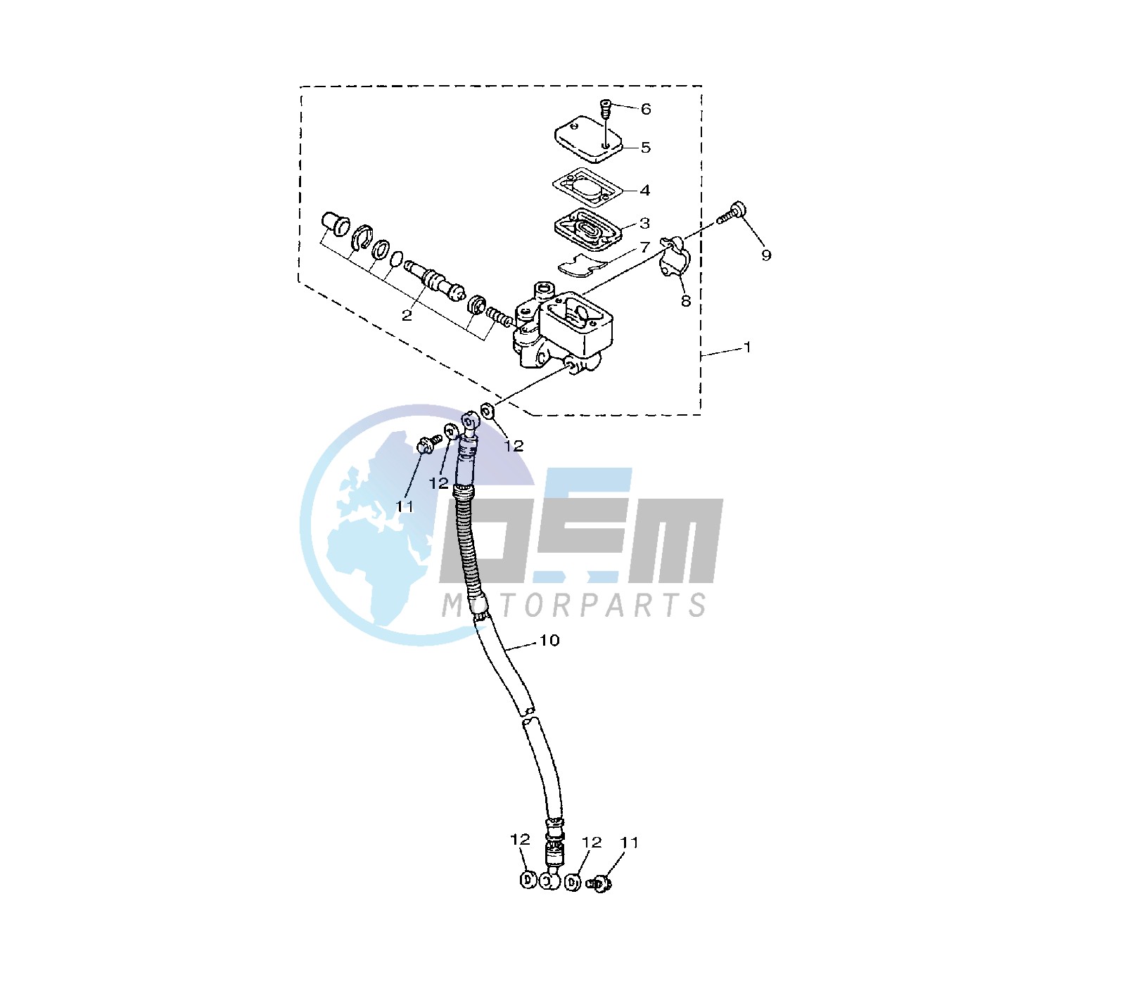 FRONT MASTER CYLINDER