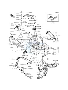 Z800 ABS ZR800DGFA UF (UK FA) XX (EU ME A(FRICA) drawing Fuel Tank