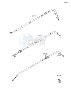 VULCAN S ABS EN650EHF XX (EU ME A(FRICA) drawing Cables