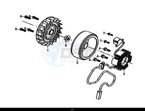 SYMPHONY ST 50 (XB05W4-EU) (E4) (L7-M0) drawing AC GEN. ASSY