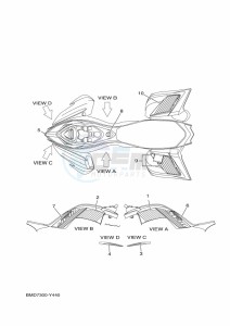 YFM700R (BMD7) drawing GRAPHICS