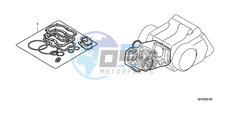 GASKET KIT A