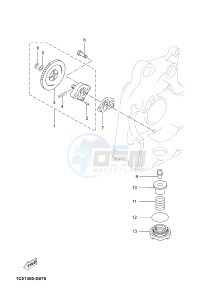 YP125RA (ABS) X-MAX 250 X-MAX 250 (1YS6 1YS6 1YS6) drawing OIL PUMP