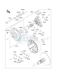 KAF 620 B [MULE 2520 TURF] (B1-B5) [MULE 2520 TURF] drawing DRIVE CONVERTER