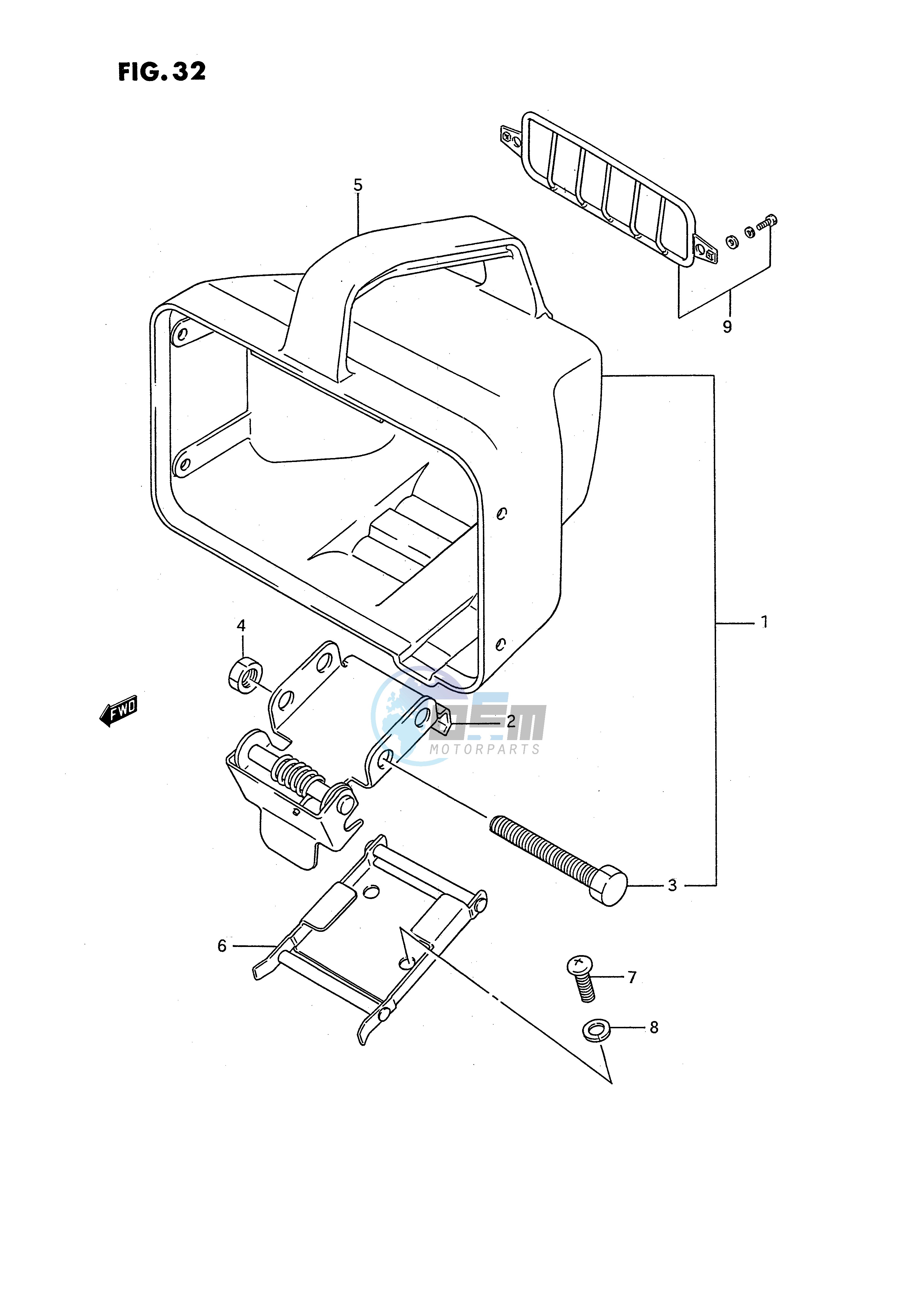 HEADLAMP HOUSING