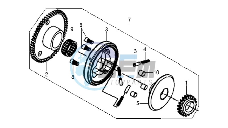 STARTER CLUTCH