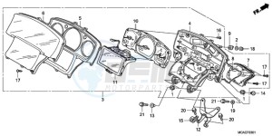 GL18009 UK - (E / AB MKH NAV) drawing METER (NAVIGATION)