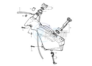 Runner PUREJET 50 drawing Fuel Tank