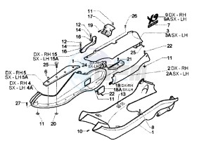 X9 EVOLUTION 250 drawing Rear Body