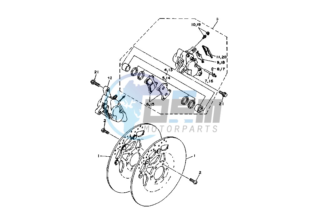 FRONT BRAKE CALIPER