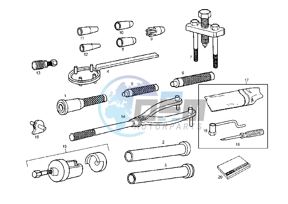 WORKSHOP SERVICE TOOLS