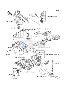 NINJA 250R EX250KCF GB XX (EU ME A(FRICA) drawing Fuel Injection