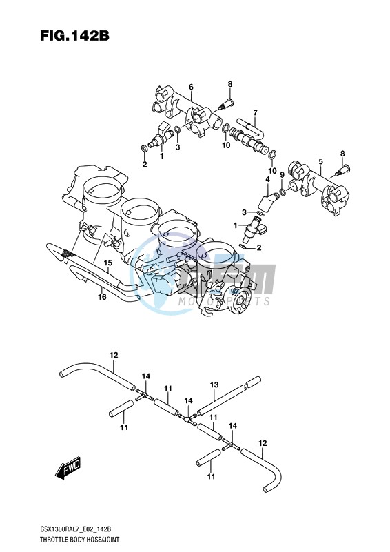 THROTTLE BODY HOSE-JOINT