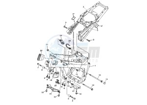 TDM 900 drawing FRAME