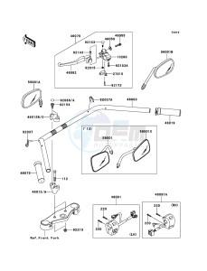 VN900 CLASSIC VN900BEFA GB XX (EU ME A(FRICA) drawing Handlebar