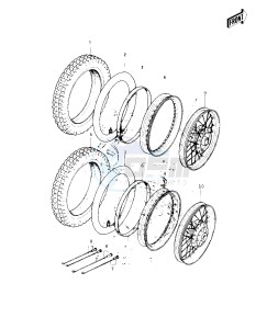 KH 100 B (B7-B8) drawing WHEELS_TIRES