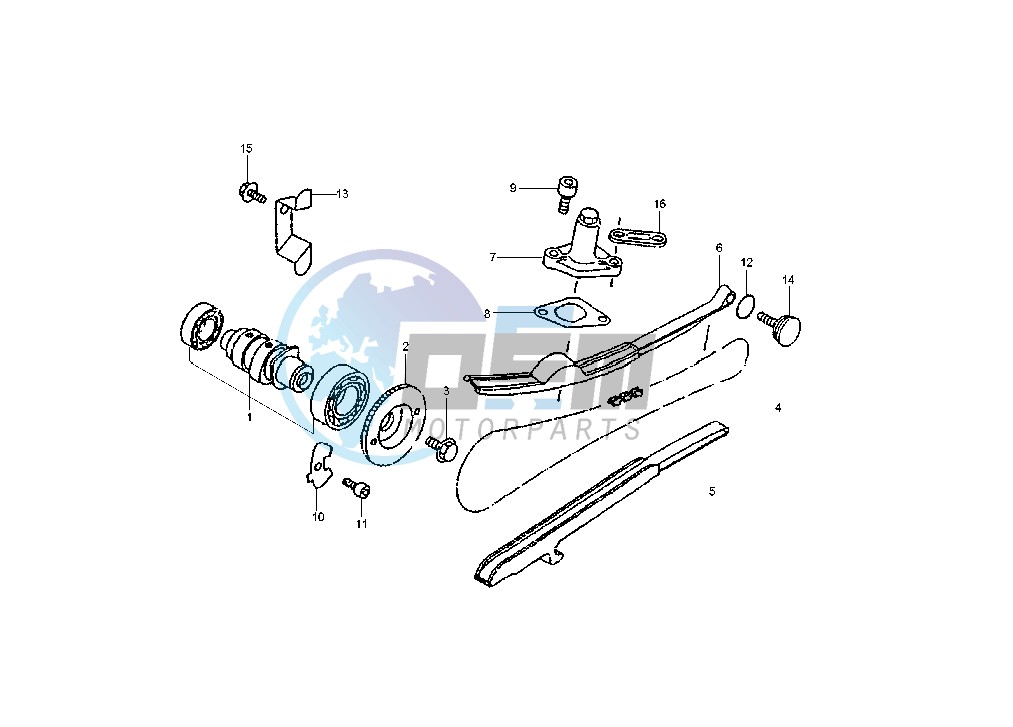 CAMSHAFT- CHAIN