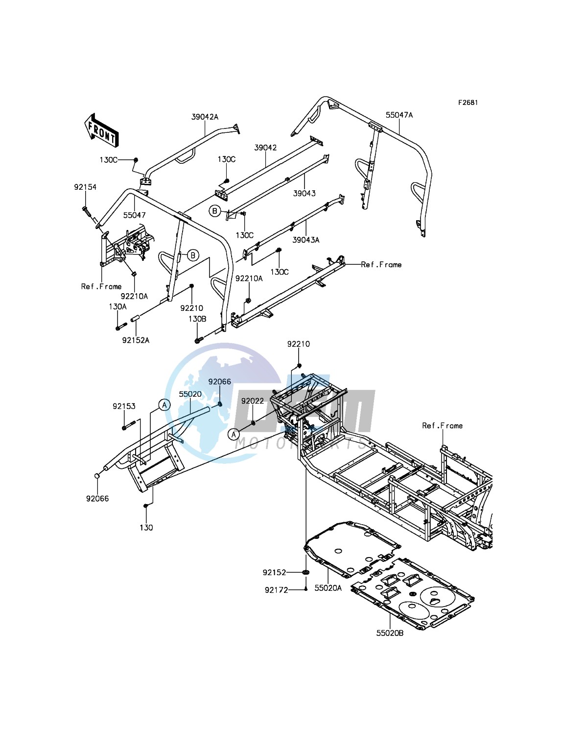 Guards/Cab Frame