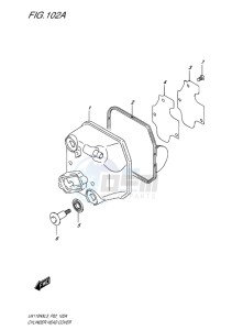 UK110NX ADDRESS EU drawing CYLINDER HEAD COVER