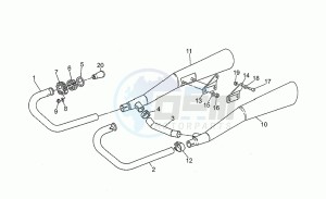 V 65 650 Florida Florida drawing Exhaust unit