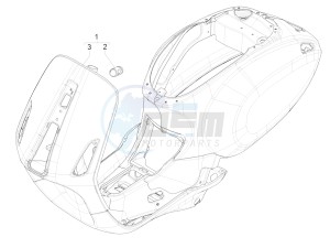 PRIMAVERA 50 4T-3V NOABS E4 (APAC) drawing Frame/bodywork