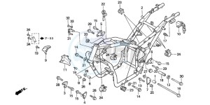 VF750C2 drawing FRAME BODY