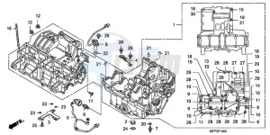 CB13009 BR / MME - (BR / MME) drawing CRANKCASE