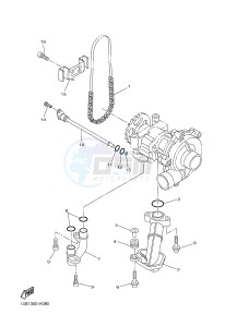 YZF-R1 YZF-R1M 998 R1 (2SG5 2SG6) drawing OIL PUMP