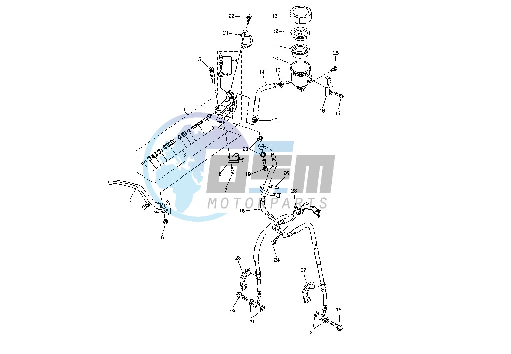 FRONT MASTER CYLINDER