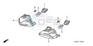 VFR8009 U / MME TWO drawing WINKER